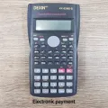 2-Line Display Scientific Calculator Dexin KK-82MS-B with 240 Functions – Multi-Purpose Student and Engineering Calculator for Teaching & Tests. 