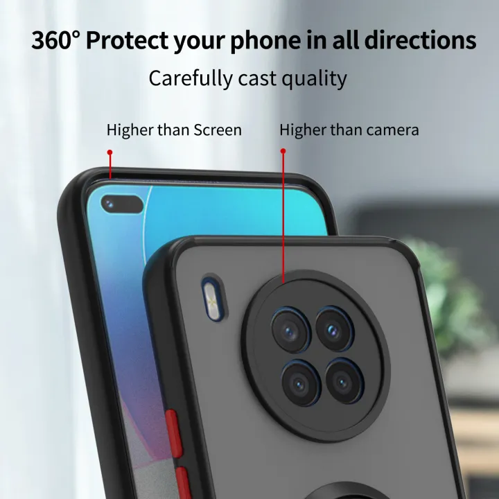 Lenuo%20Anti-fall%20Fashion%20Protective%20Phone%20Case%20For%20Huawei%20nova%208i%20Casing%20Multifunction%20Car%20Magnetic%20Shockproof%20With%20Ring%20Stand%20Back%20Cover%20-%20Image%204
