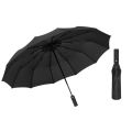 【HOT】 12 Ribs Windproof Umbrella For Rain, Large Travel Umbrella With Auto Open And Close, For Travel, Portable Sunshade Umbrella. 