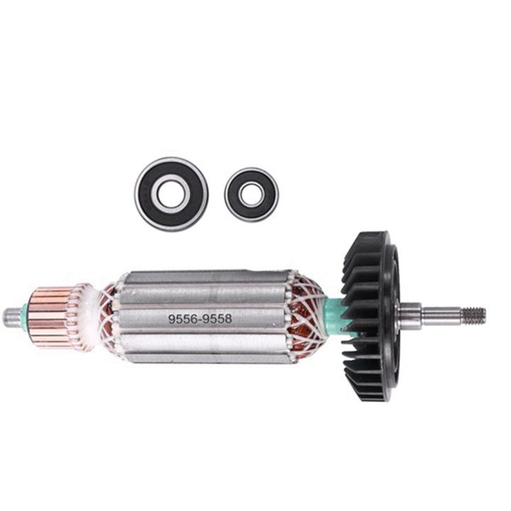AC220V-240V Armature Rotor for Angle Grinder 9556 9557 9558 9556NB ...
