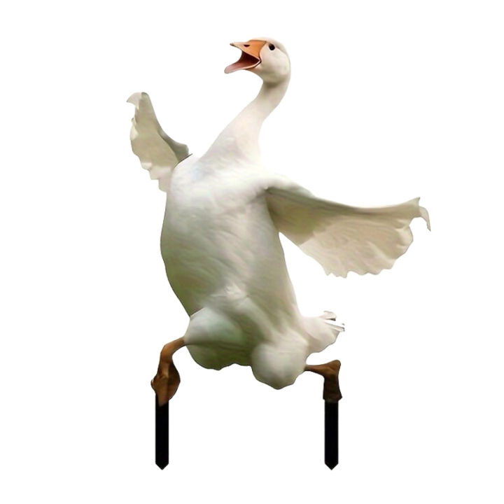 30*45cm%20Goose%20Acrylic%20Garden%20Stake%20Cute%20Goose%20Statue%20Garden%20Ornaments%20Lawn%20Potted%20Plant%20Decoration%20Flower%20Pot%20Embellishment%20-%20Image%202