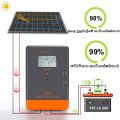 PowMr MPPT Solar Charger Controller 20A 12V 24V Solar Panel Regulator 60V PV INPUT LCD Display Various Load Control Mode. 