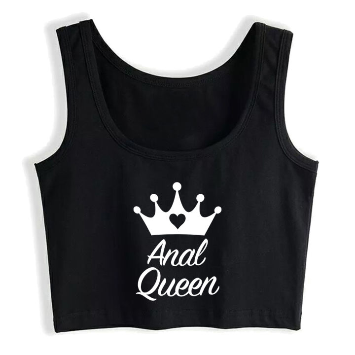 Anal%20Queen%20Graphic%20Slim%20Fit%20Crop%20Top%20Swinger%20Funny%20Naughty%20Lifestyle%20Tank%20Tops%20Hotwife%20Humorous%20Flirty%20Camisole%20-%20Image%203