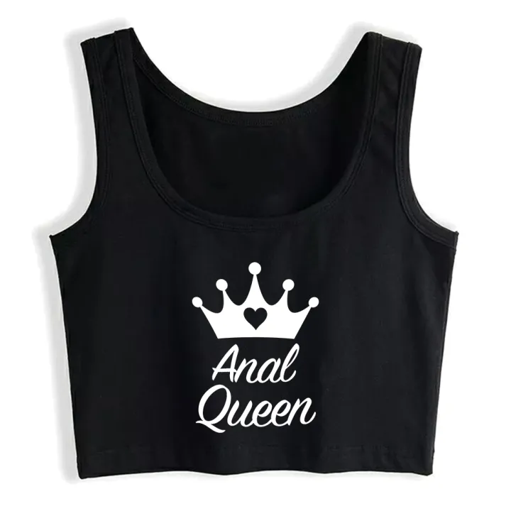 Anal%20Queen%20Graphic%20Slim%20Fit%20Crop%20Top%20Swinger%20Funny%20Naughty%20Lifestyle%20Tank%20Tops%20Hotwife%20Humorous%20Flirty%20Camisole%20-%20Image%203