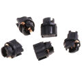 5PCS Signal Lamp T5 Led Twist Socket Instrument Panel Cluster Socket Lamp Holder Base T5 Socket Car Bulbs Base. 