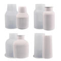 Concrete Epoxy Gypsum Vase Plaster Molds Flower Pot Mould Cement Vase Silicone Mold. 