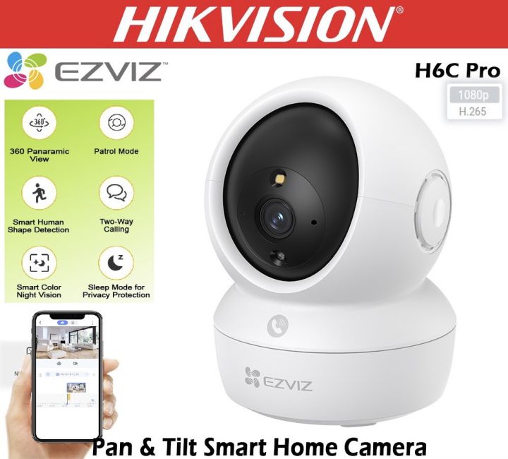 EZVIZ H6C PRO 3mp 2K wifi CCTV camera | Hikvision