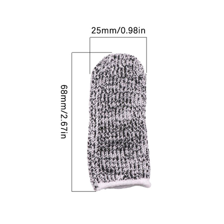 10Pcs%20Finger%20Cots%20Thumb%20Protector%20Anti-Cut%20Fingertips%20Finger%20Sleeve%20Flexible%20Resistant%20Protection%20Finger%20Cots%20DIY%20Work%20Mzea%20-%20Image%207