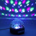 RGB Colorful Magic Neon Lighting Crystal Crazy Ball With Bluetooth Sound Box And SD Card With Pen Drive Music MP3 With Remote Control. 