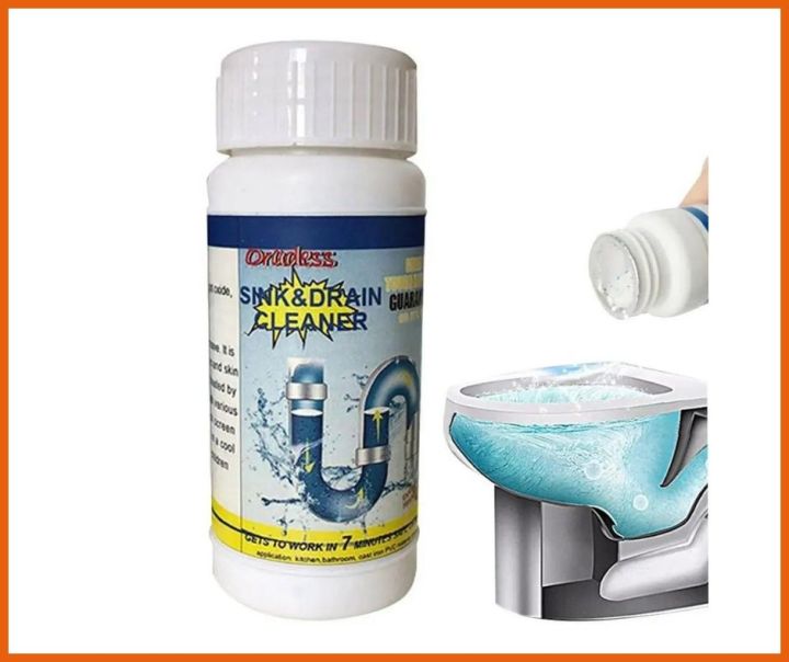 Sink Drain Cleaner Pipe Dredging Agent Sewer Toilet Dredge Powder ...