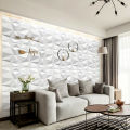 Decorative Wall Panels Plastic 1pcs/4pcs 3D Bedroom Cladding Covering DIY Interior Kitchen Living Room Background Hot. 