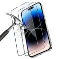 iPhone 15, 15 Plus, 15 Pro, 15 Pro Max Tempered Glass Screen Protector - Super Strength Glass With High Transparency. 