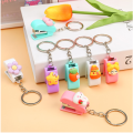 1/3Pcs Cartoon Animal Mini Stapler Cute Portable Stapler Keychain Binding Tool File Organizer Office Stationery School Student Supplies. 