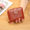 Short Coin Purses Ladies Coin Purses Women Wallets Women'S Leather Wallet Fashion Bag Female Coin Purse. 