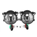 Pair Front Bumper Fog Light Lamp 12V For Ford Falcon FG XT XR6 XR8 G6E 08-2014-Black. 