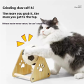 Kqueebee Cat Scratch Board Wooden Cat Scratch Ball Mill Claw Hand Wrapped Rope Cat Climbing Frame Cat Scratch Column Cat Toy. 