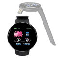 D18 Smart watch Heart Rate Monitor Men's Women's Smartwatch Round Fitness Digital Watches D18 smart Bracelet. 