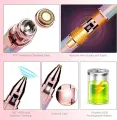 2 in 1 Rechargeable Built-in LED Light for Face Lips Nose Body  Facial Hair Removal for Women Man Electric Eyebrow Shaver Trimmer Eye Brow Hair Remover， Electric Razor and Painless Hair Remover. 