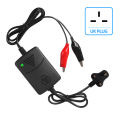 12V 1.3A Motorcycle Charger Smart Toy Car Power Charging Adapter For Rechargeable AGM Gel Lead Acid Battery 5AH 7AH 9AH 12AH. 