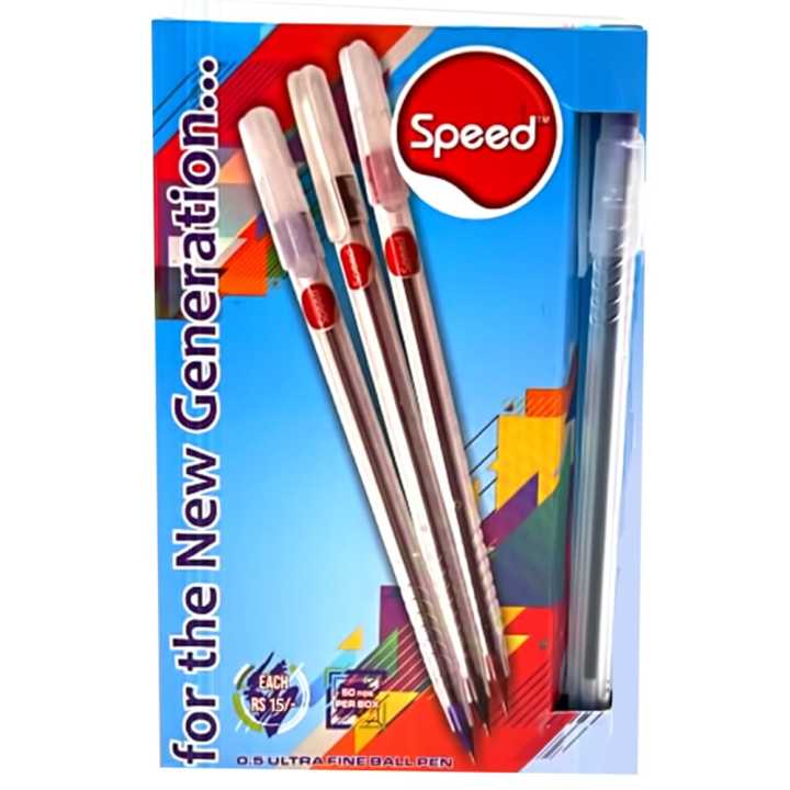 Speed Rider Pen Blue - 50 Pens