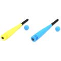 LKPCIGCXM 2 Set Foam Baseball Bat with Baseball Toy Set for Children Age 3 To 5 Years Old,Yellow & Blue. 