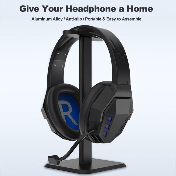 Plastic/aluminum%20alloy%20ABS%20detachable%20desktop%20headphone%20tand%20-%20Image%202