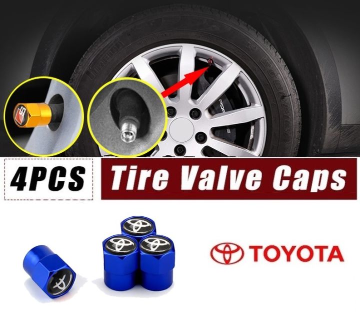 Toyota%20Tyre%20Wheel%20Dust%20Cap%20Valves%20Stem%20Caps%20(4PCS)%20-%20Blue%20-%20Image%203