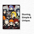 A3/A4 Size picture framed Anime Naruto Akatsuki Pain Itachi wall posters wall decorations wallpaper picture frame. 