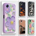 For OPPO A17k Case Black Cat Soft Phone Cover for Oppo A17 OppoA17 OppoA17k Cases Straight Edge New Design Funda Shell. 