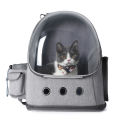 JIPLING Clear Breathable Space Pet Backpack Fashion and convenient cat bag for going out Foldable pet bag. 