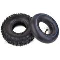 4.10-4 410-4 4.10/3.50-4 Inner Tube + Tire for Garden Rototiller Snow Blower Mowers Hand Truck Welbarrow Go Cart Kid. 