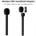 Wireless Microphone Handheld Grip Stick For DJI Mic Portable Wireless Mics Handheld Mount Adapter For Interviews Speeches. 