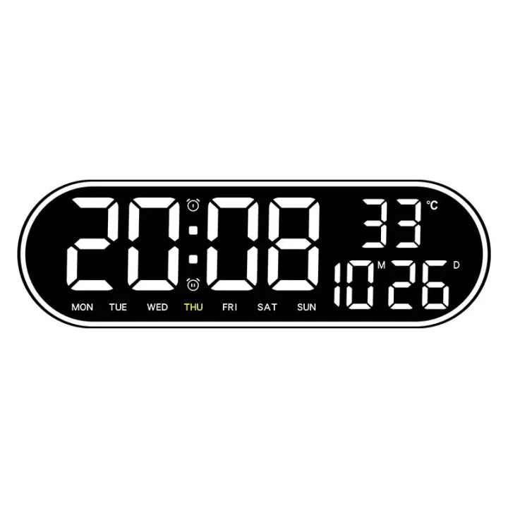 wall%20clock%2015%20Inch%20Large%20Digital%20Wall%20Clock%20Colorful%20Frame%20LED%20Clock%20Snooze%20Electronic%20Dual%20Alarms%20Clock%20with%20Temp%20Date%20Time%20Week%20Display%20-%20Image%205