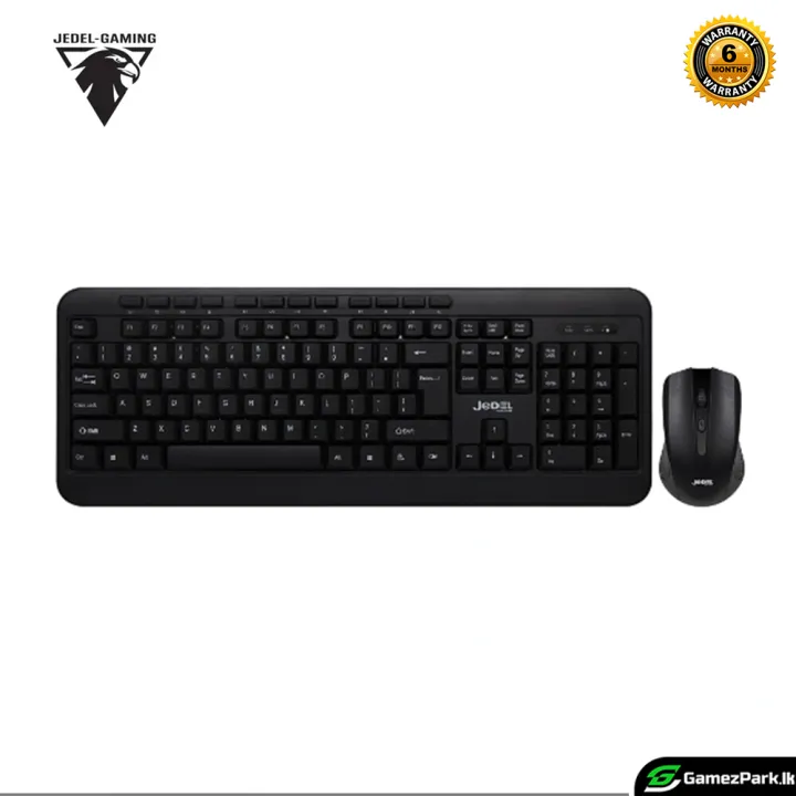 Original JEDEL WS881/WS671 Wireless Gaming Keyboard and Mouse