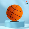 Indoor Silent Basketball Sports Bouncy Balls High Density Foam Material Children Adults Ball Training Complimentary Portable Net Eatop. 