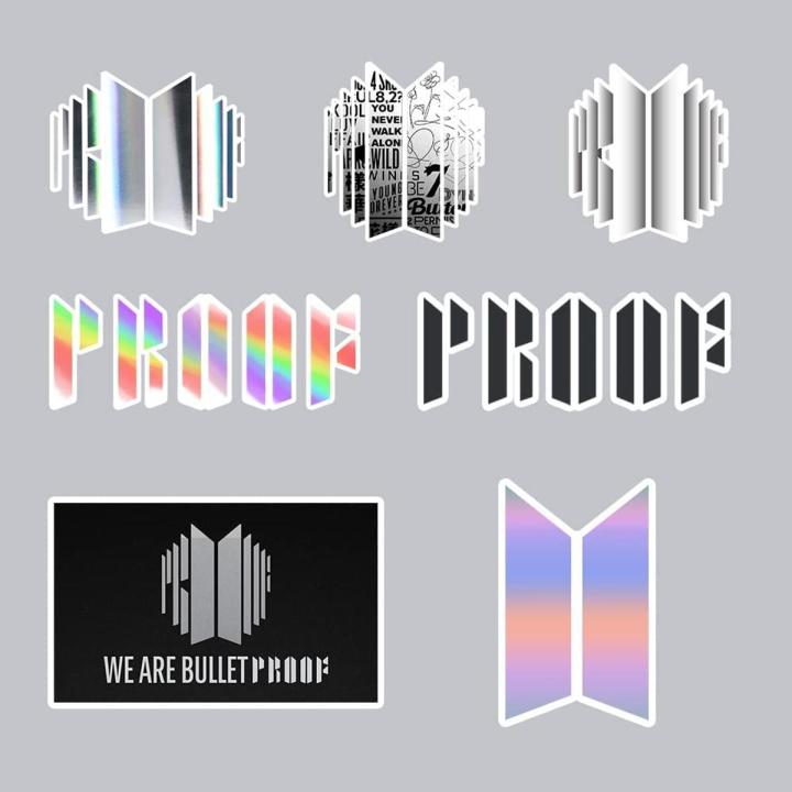 BTS Stickers PROOF Album 30 Pcs Stickers | Bangtan Boys Album Poster Lomo Cards V Jimin Jin Jungkook Suga J-Hope RM