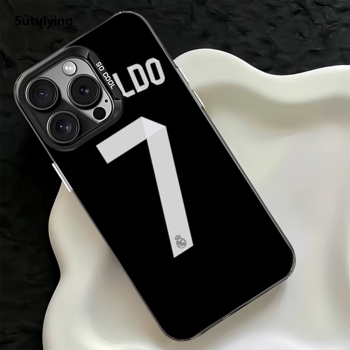 Sutuiying%20Football%20Player%20Soccer%20Phone%20Case%20For%20Apple%20iPhone%2015%2014%2013%2012%2011%20XS%20XR%20X%20Pro%20Max%20Plus%20Colorful%20Silver%20Back%20Phone%20Case%20-%20Image%205