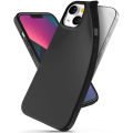 Ultra Thin Matte Silicone Soft Case For iPhone 14 13 12 Mini 11 Pro XS Max X XR SE 3 7 8 6S 6 Plus Solid Black Color Back Cover. 