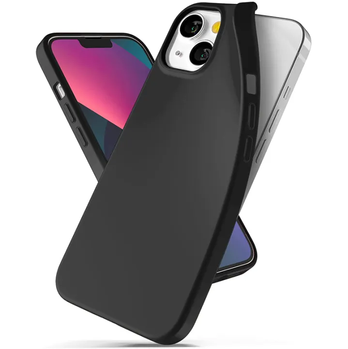 Ultra%20Thin%20Matte%20Silicone%20Soft%20Case%20For%20iPhone%2014%2013%2012%20Mini%2011%20Pro%20XS%20Max%20X%20XR%20SE%203%207%208%206S%206%20Plus%20Solid%20Black%20Color%20Back%20Cover%20-%20Image%202