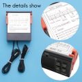 STC-3008 Dual Digital Incubator Thermostat Display Temperature Controller 12V. 