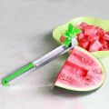Watermelon Cutter Multi Melon Slicer Cutting Machine Stainless Steel Windmill Fruit Household Artifact Kitchen Tool. 
