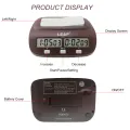 KOGEEK Professional Digital Chess Clock Count Down Chess Timer with Alarm Electronic Board Game Bonus Competition Master Tournament. 