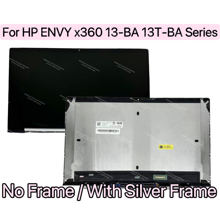 LCD Screen Touch Assembly for HP ENVY x360 13-BA 13T-BA Series 13-BA0001UR 13-ba0059TU L96783 L96796-001 Replacment Display FHD