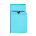 1Pcs Modern Mailbox Comment Letter Deposit Suggestion Drop Box Secured Payments Key Paperwork Secure Postbox Decor G. 
