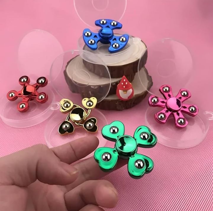 Fidget Spinners Luminous Steel Fidget Spinner Change Hand Spinners Anti Stress Spinner High Quality Spinners For Kids Boys And Girls