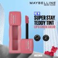 Maybelline New York Super Stay Teddy Tint - Lip and Cheek Color, Knee High, 5ml | Teddy Soft Matte up to 12Hr | Multi Use | Comfortable Long wear formula |Buildable |Natural flushed look in one swipe(FROM INDIA). 