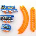 Electric power Rushed Trains Cars Kids Toys Thomas Train Set And Electric Track Toy Small Splicing Rail. 