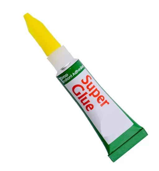 Kimcol Super Glue 1 Drop Instant Adhesive Bonds Instantly (3g Each)