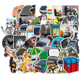 20/40/60 pcs of PUBG stickers Mobile Game sticker pack. 