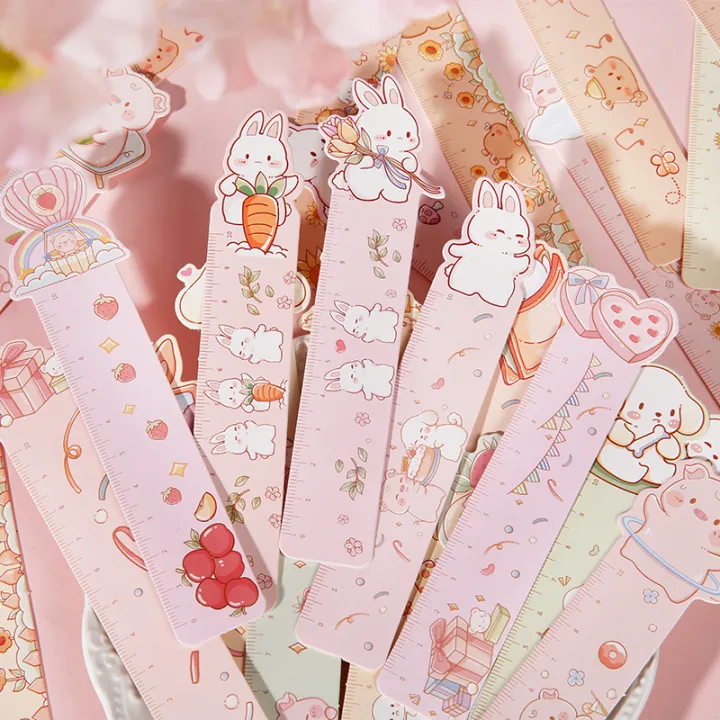 Paper Bookmarks, Yuanqi Tuanzi Sauce Series, Cute Cartoon Animal Gift Message Cards, 30 in Total